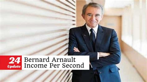 bernard arnault daily income.